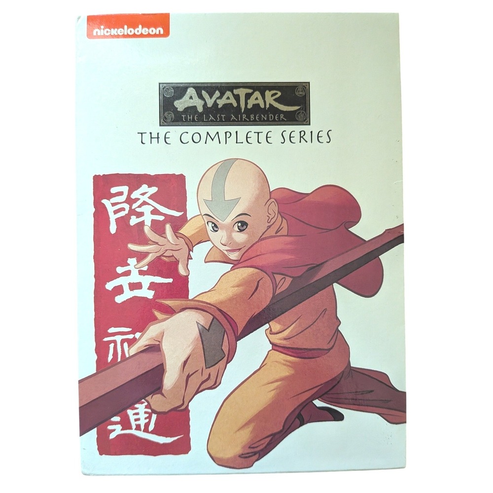 Nickelodeon Avatar The Last Airbender DVD Complete Series Box Set Cartoon Anime